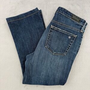 Alexa Chung for AG‎ Adriano Goldschmied Jeans High Rise Button Fly Women's 29R